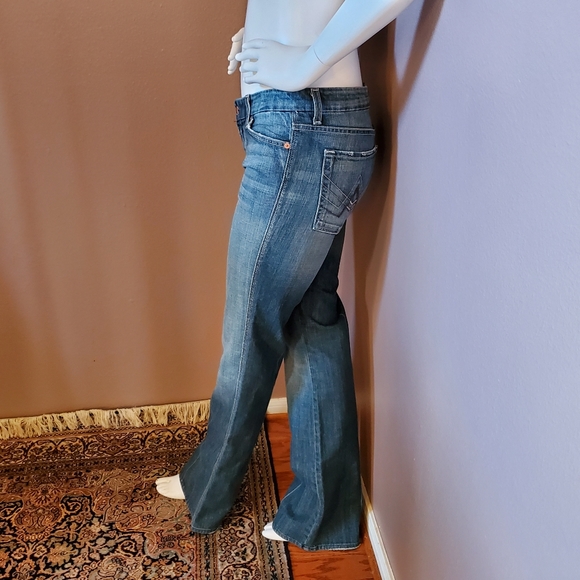 NWT 7 For All Mankind Crystal A bootcut jeans size 31 x 34 - Picture 3 of 8